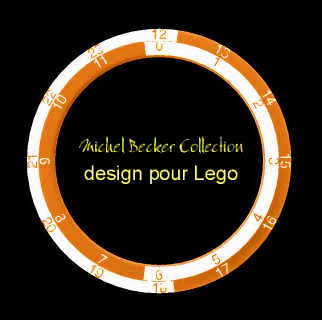 Design d'une ligne de montres pour LEGO par Michel BECKER Lunette graduée 24 heures